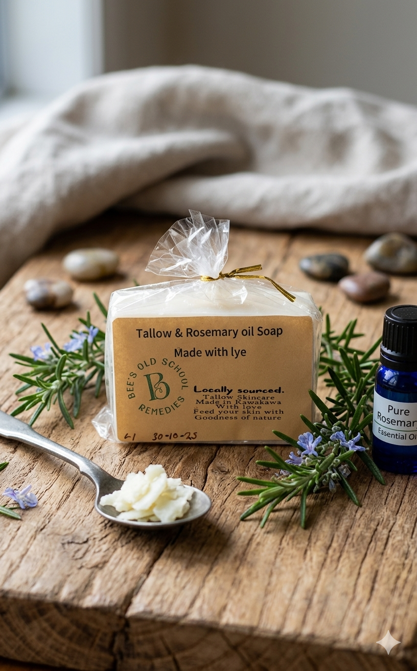 Tallow and Rosemary Soap